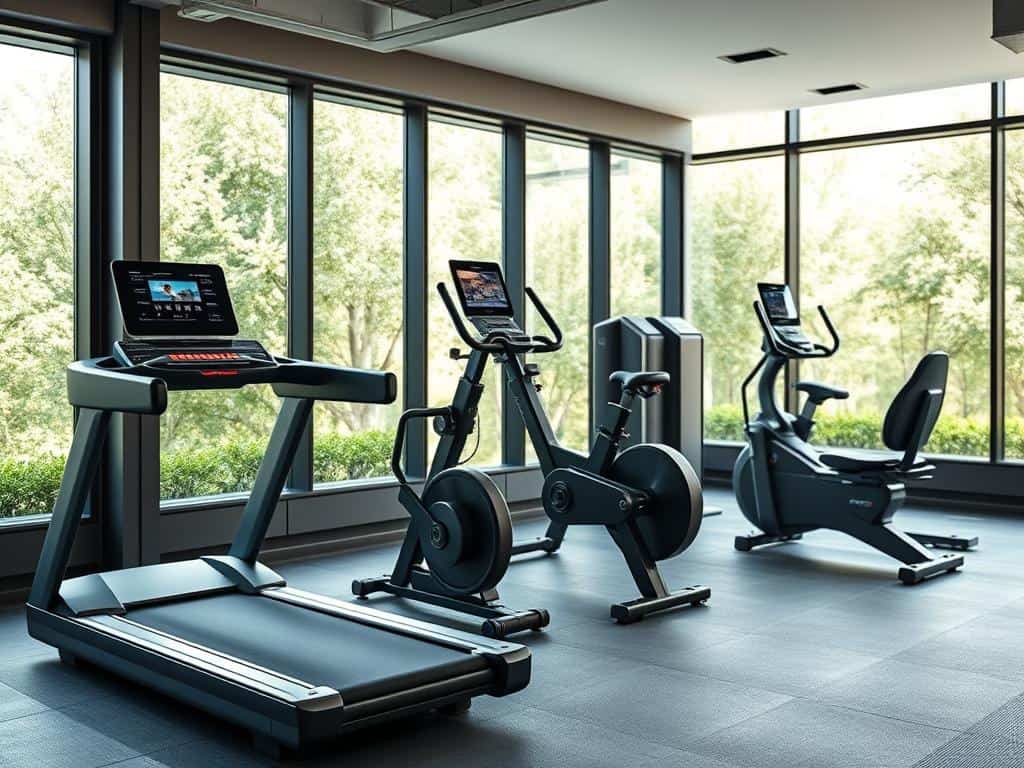 technology-enhanced fitness equipment