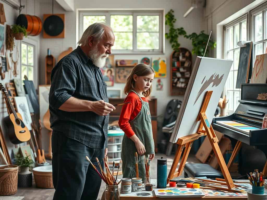 mentorship in art and music