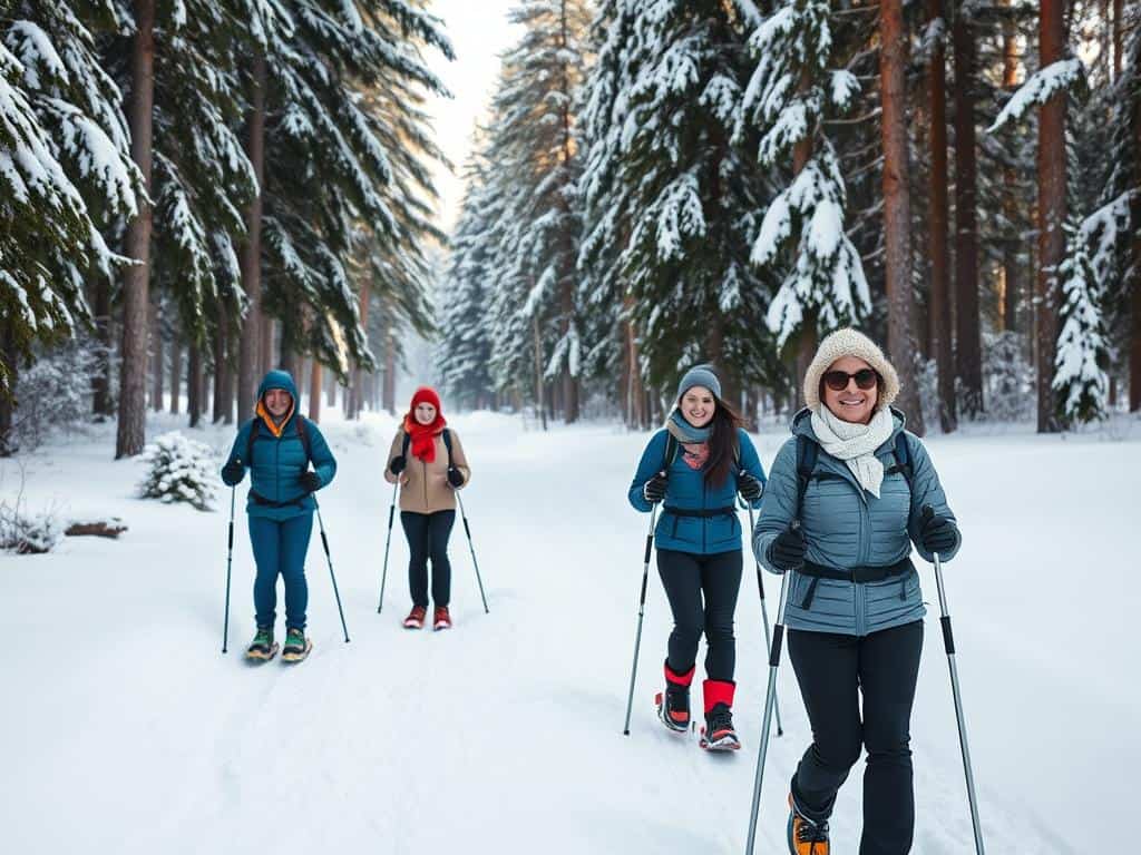 snowshoeing benefits