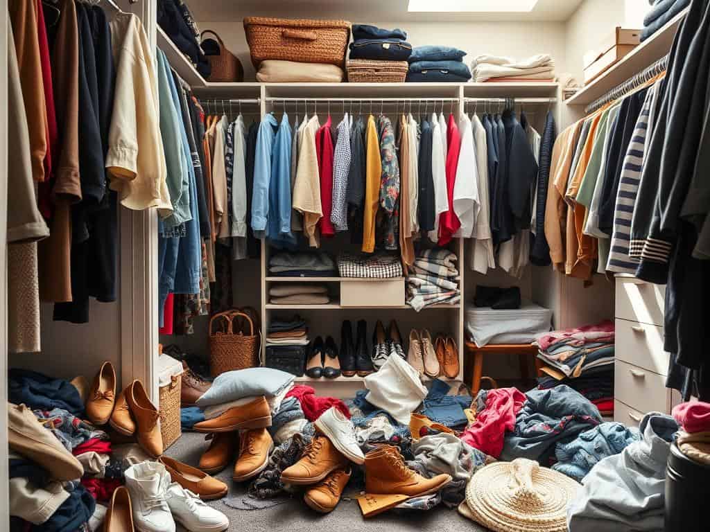 declutter for efficient use of space