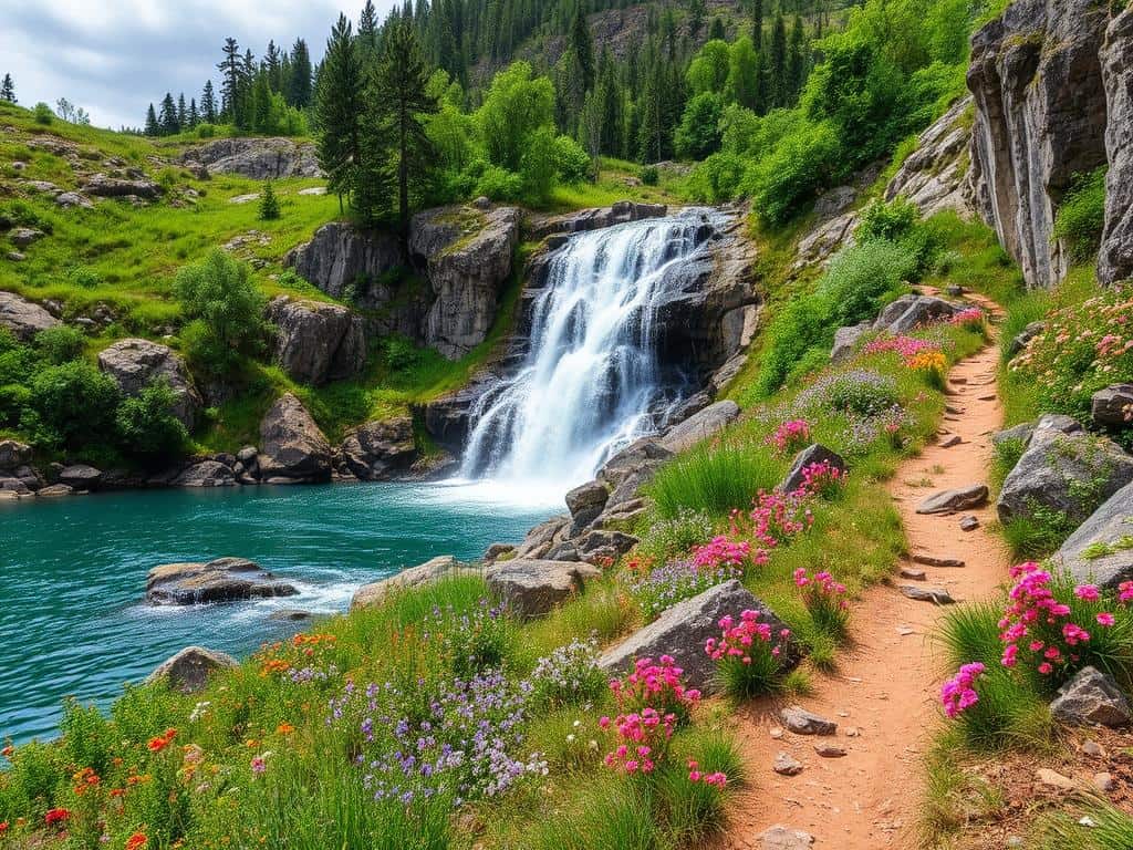 nature hikes waterfall treks scenic waterfall experiences