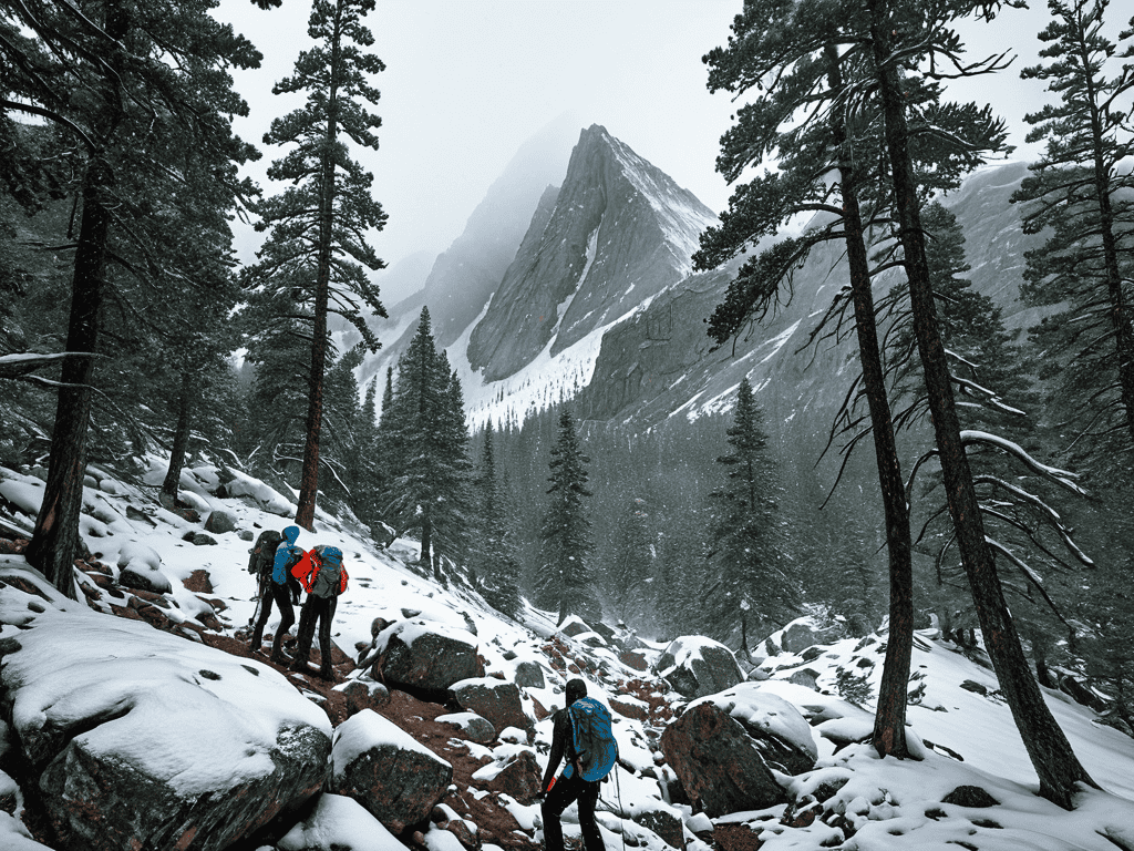 Mountain Travel Odyssey Rockies Landscape