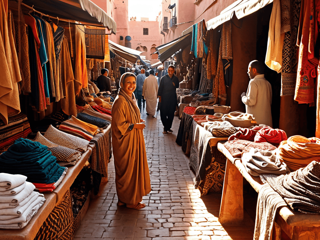 Sustainable Fashion Muse in Marrakech