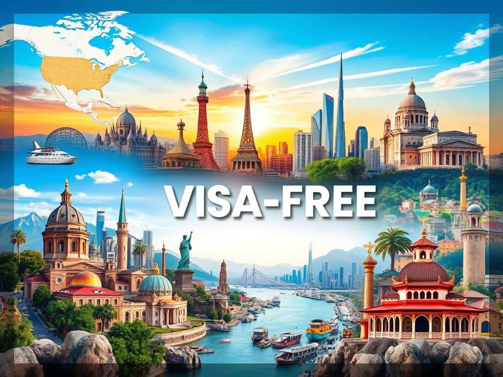 visa-free countries opportunities in the Americas, Europe, Asia, and Oceania
