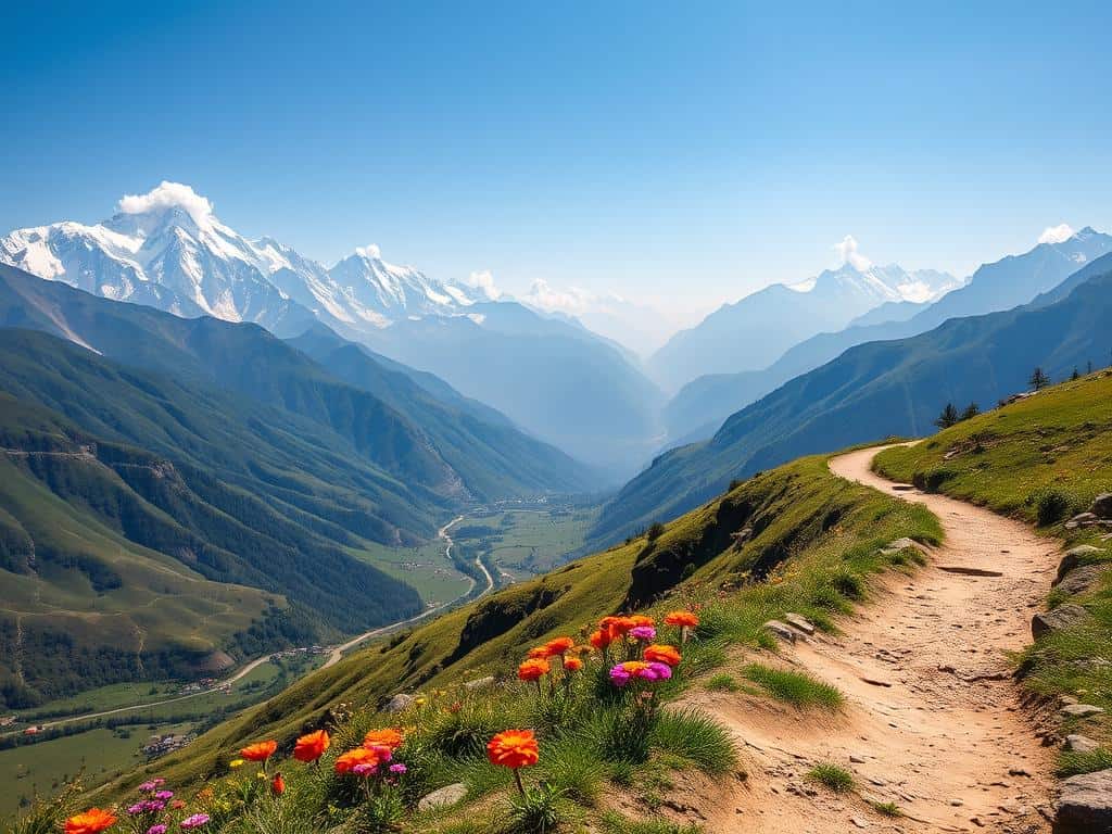 Annapurna trail running adventure in Nepal