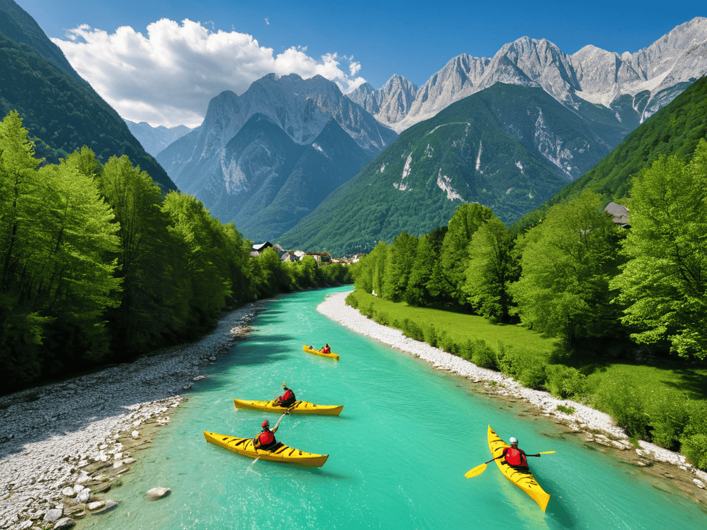 Unveiling Soca Valley Slovenia landscape