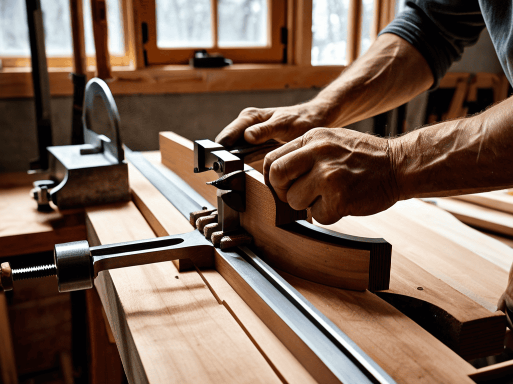 Kerf bending wood techniques