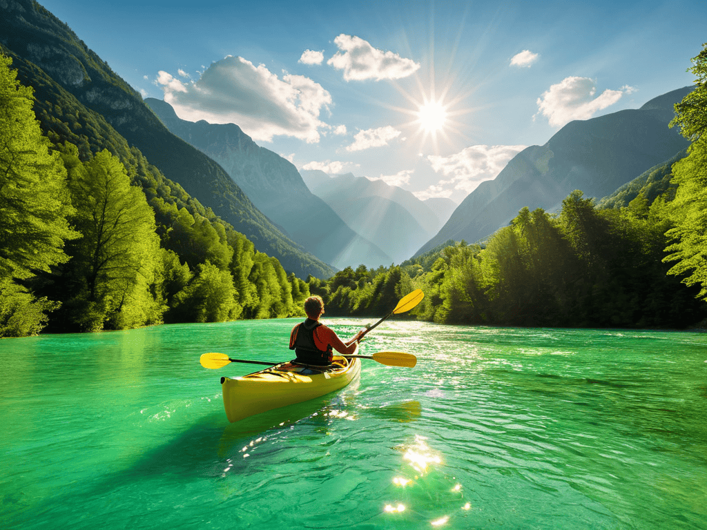 Reflections on the Emerald Paradise landscape