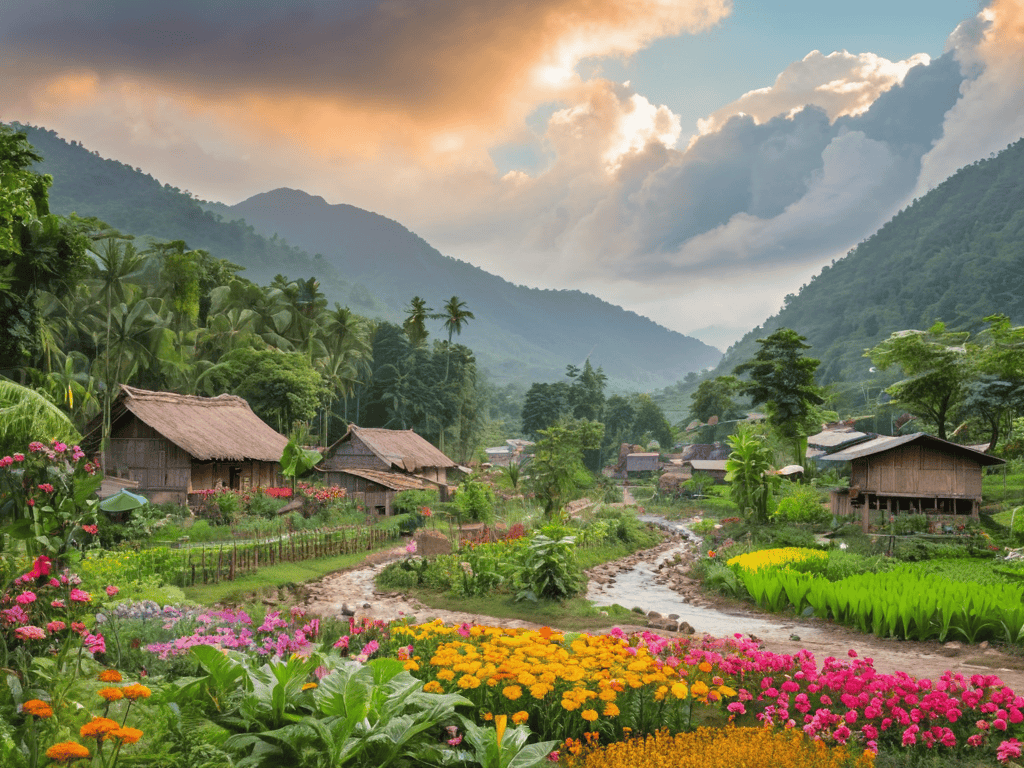 Sustainable Horizons Ahead scenery
