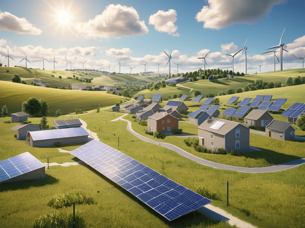 Sustainable Microgrid Design Concept
