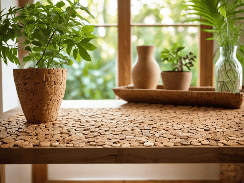 Recycled cork surfaces sustainability tips