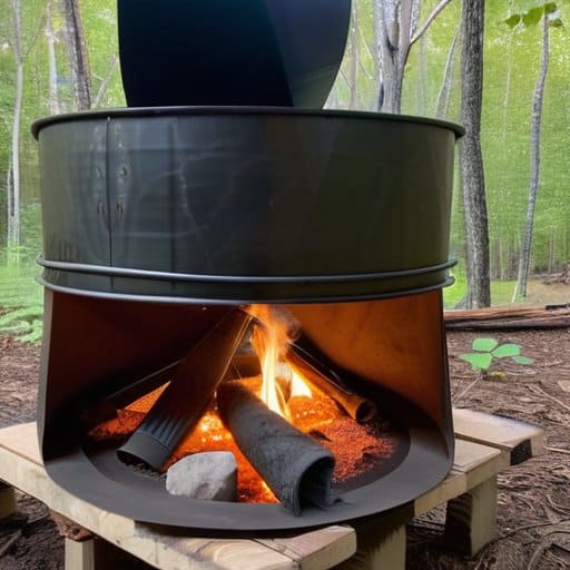 Designing a Homemade Charcoal Kiln With Portable Plans