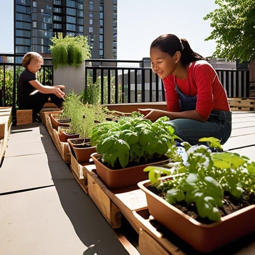 Rooftop Oasis Social Benefits and Resilient Green Infrastructure