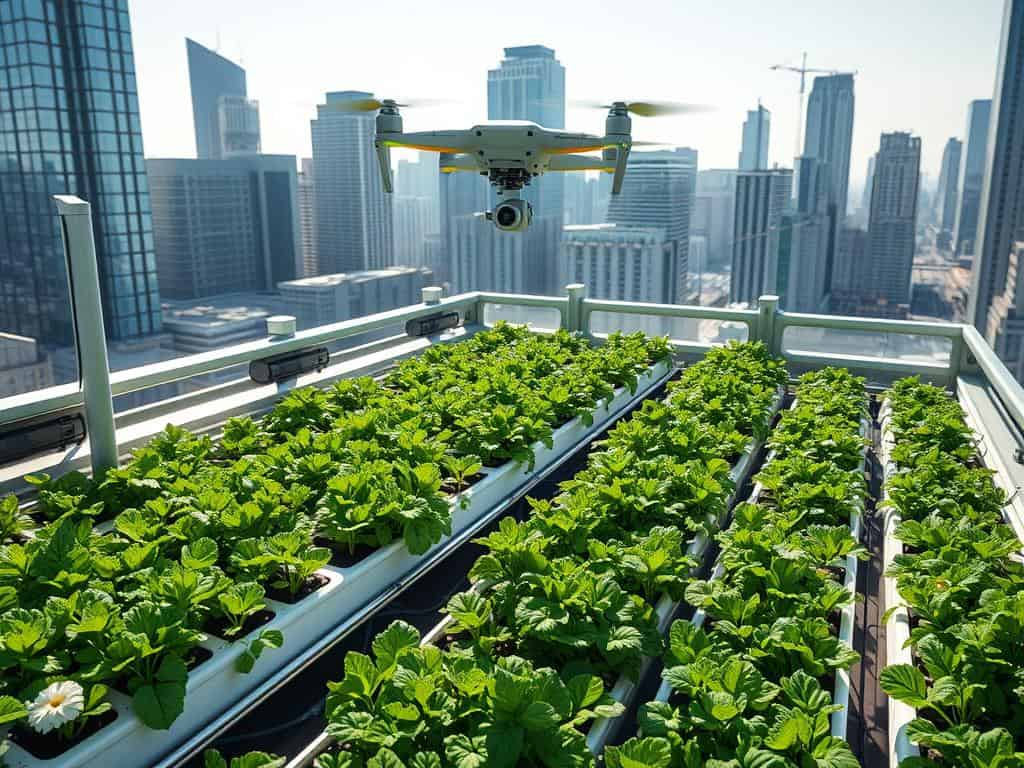 Digital agriculture innovations in urban farming