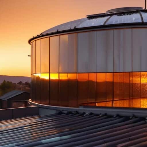 Hot From the Sun: Optimizing Solar-thermal Hot Water Storage