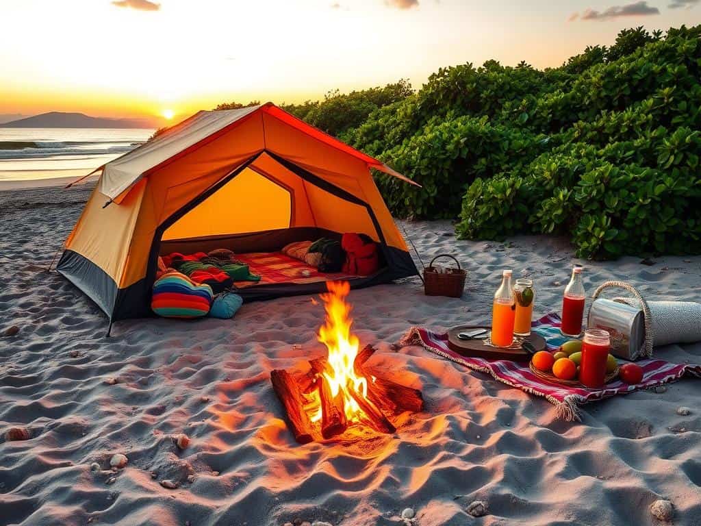beach camping tips