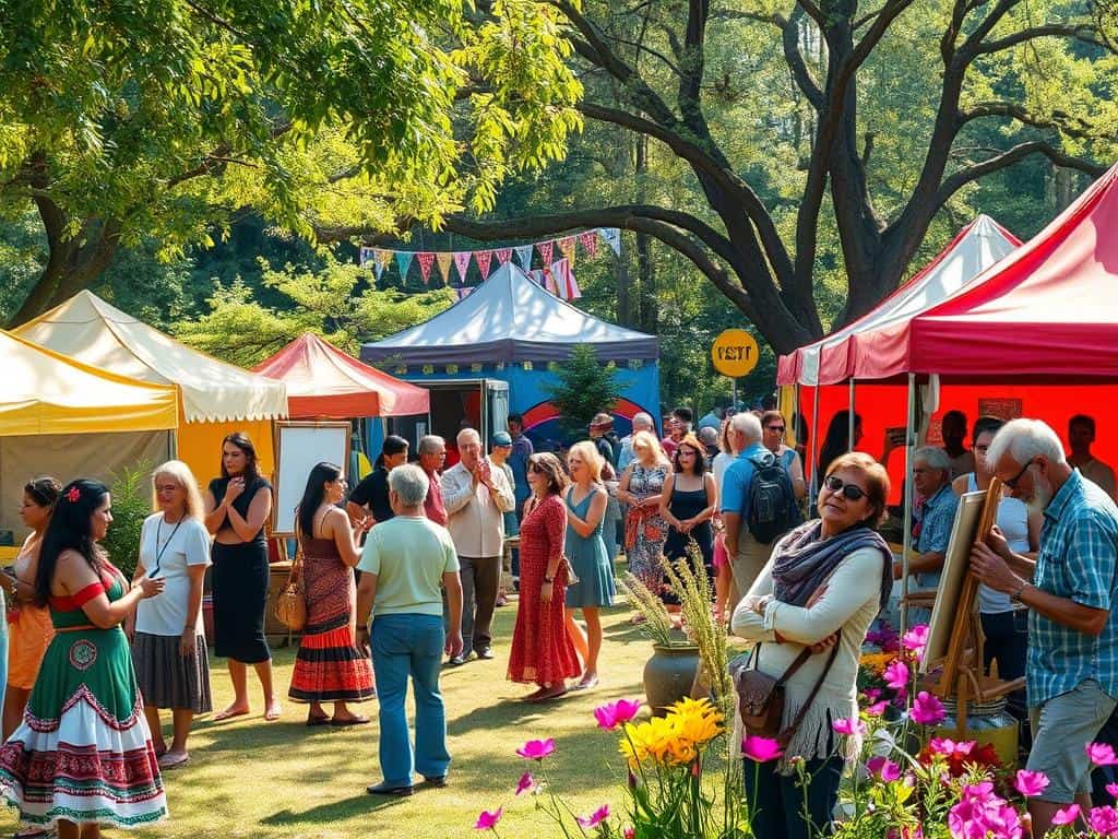 outdoor festivals community events nature celebrations